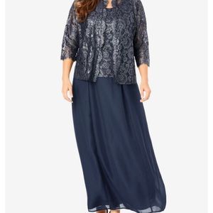 Chiffon Dress & Jacket